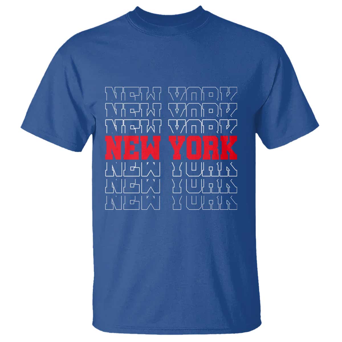 New York Vintage T Shirt State Pride Classic Throwback Design