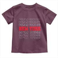 New York Vintage Toddler T Shirt State Pride Classic Throwback Design