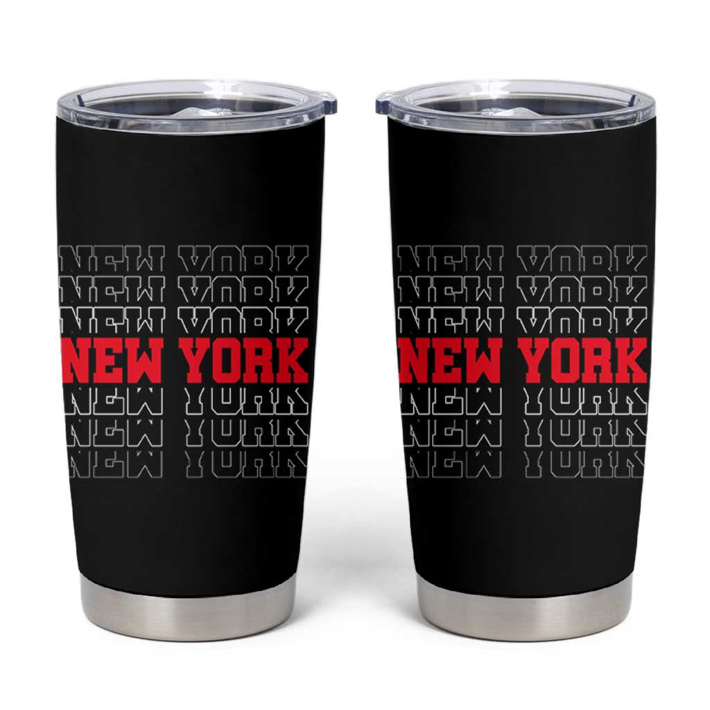 New York Vintage Tumbler Cup State Pride Classic Throwback Design