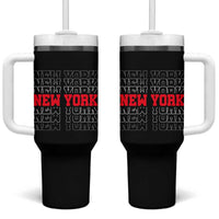 New York Vintage Tumbler With Handle State Pride Classic Throwback Design