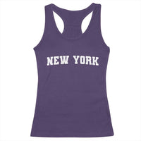 New York Vintage Varsity Sports Racerback Tank Top State Pride