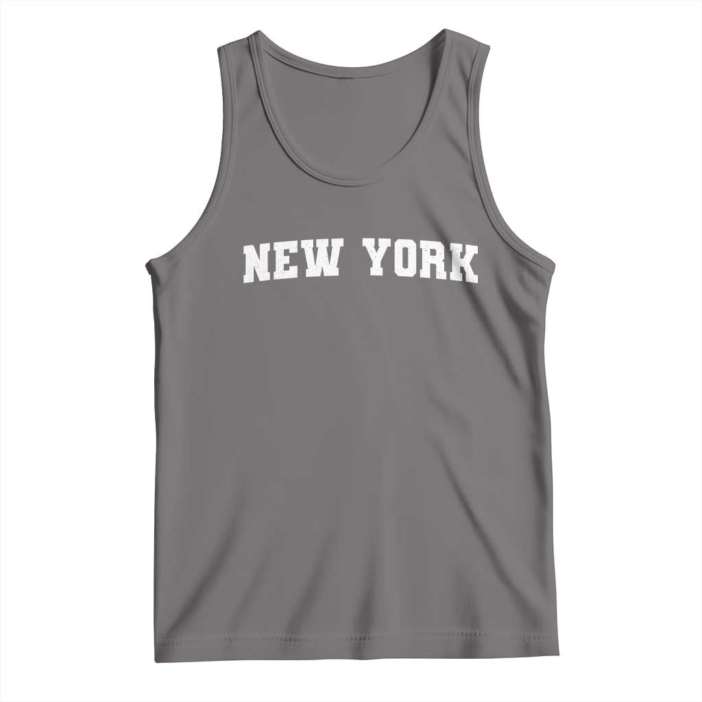 New York Vintage Varsity Sports Tank Top State Pride