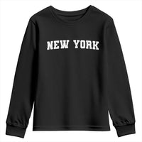 New York Vintage Varsity Sports Youth Sweatshirt State Pride