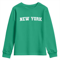 New York Vintage Varsity Sports Youth Sweatshirt State Pride