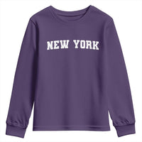 New York Vintage Varsity Sports Youth Sweatshirt State Pride