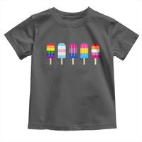 LGBT Rainbow Popsicles Toddler T Shirt Summer Ice Cream LGBTQ Pride Ally - Wonder Print Shop