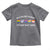 Be A Decent Human It's Not That Hard Toddler T Shirt LGBT Heart Retro Human Rights - Wonder Print Shop