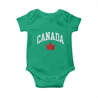 Canada Maple Leaf Baby Onesie Canadian Pride