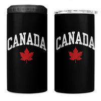 Canada Maple Leaf 4 in 1 Can Cooler Tumbler Canadian Pride