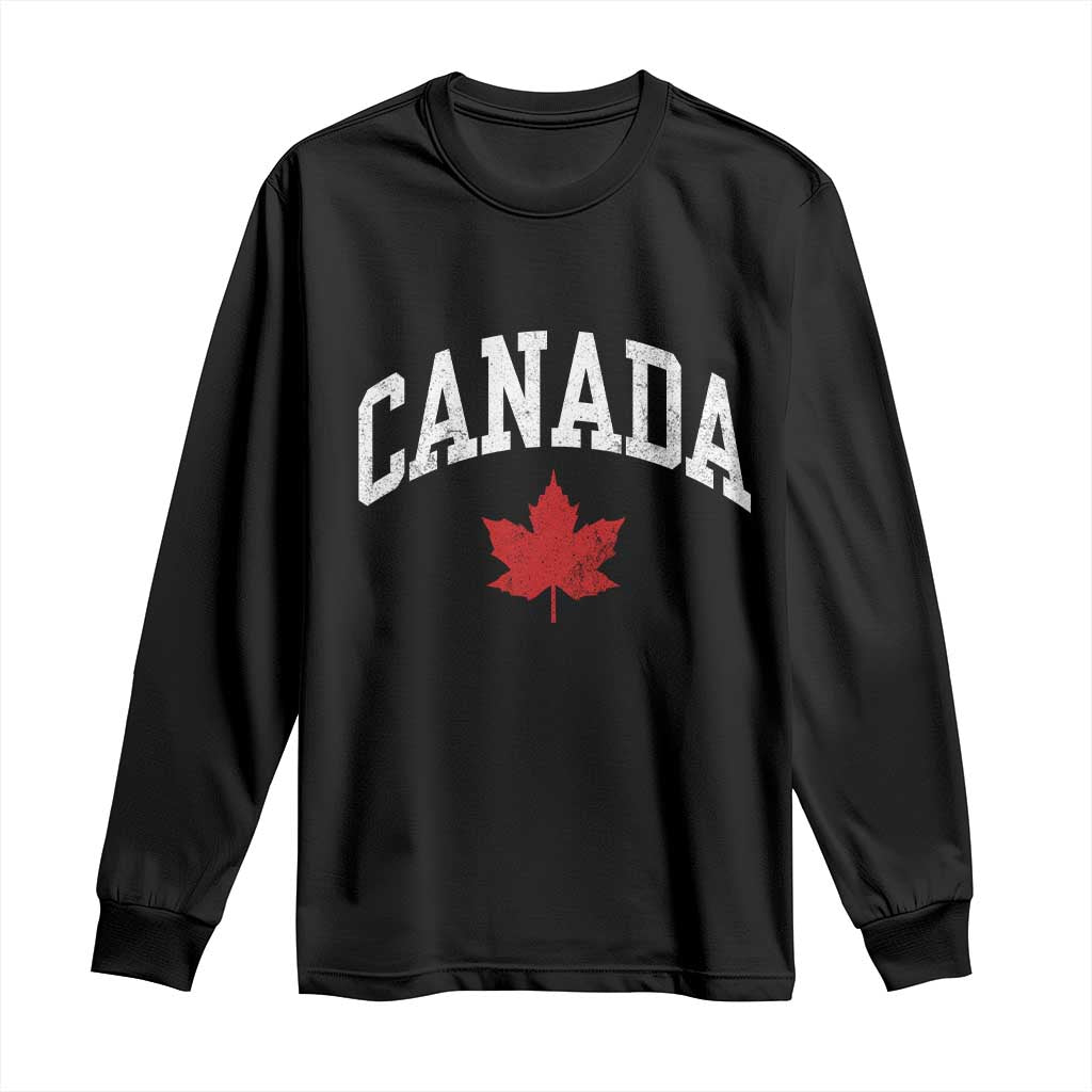 Canada Maple Leaf Long Sleeve Shirt Canadian Pride