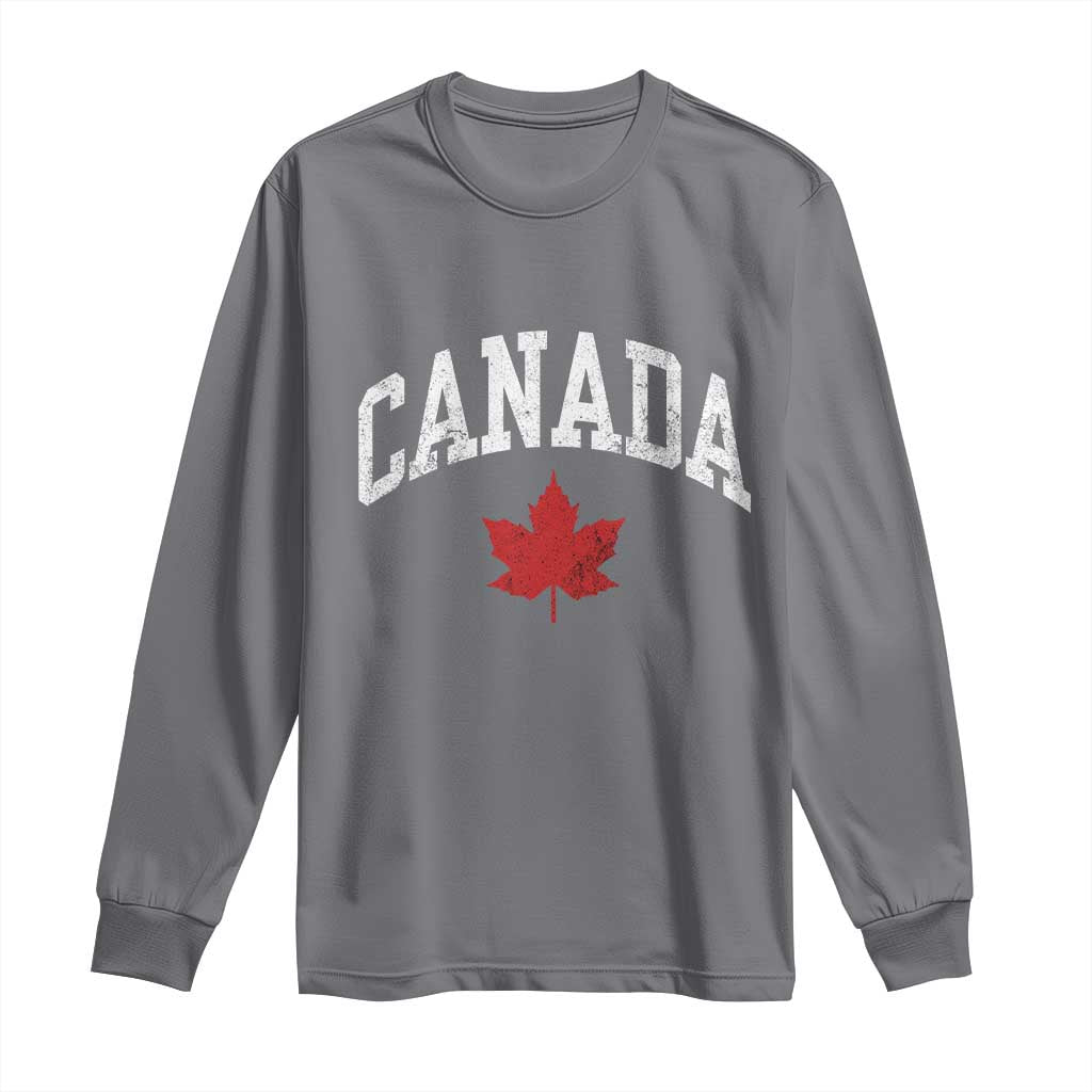 Canada Maple Leaf Long Sleeve Shirt Canadian Pride