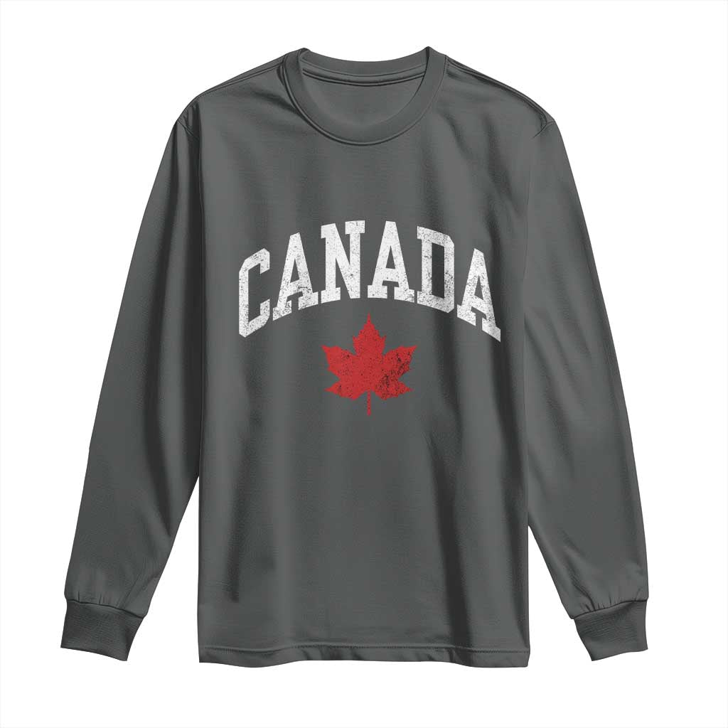 Canada Maple Leaf Long Sleeve Shirt Canadian Pride