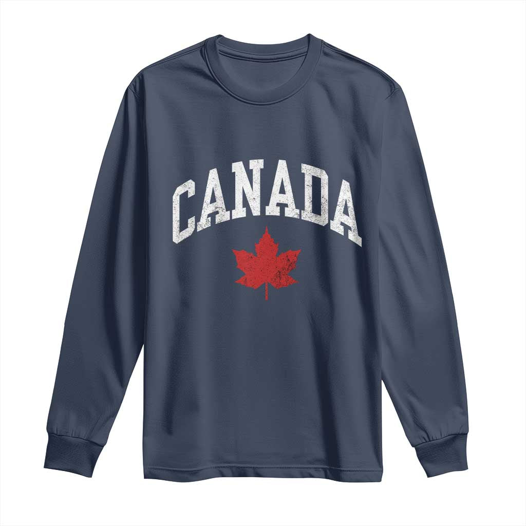 Canada Maple Leaf Long Sleeve Shirt Canadian Pride