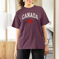 Canada Maple Leaf T Shirt For Women Canadian Pride