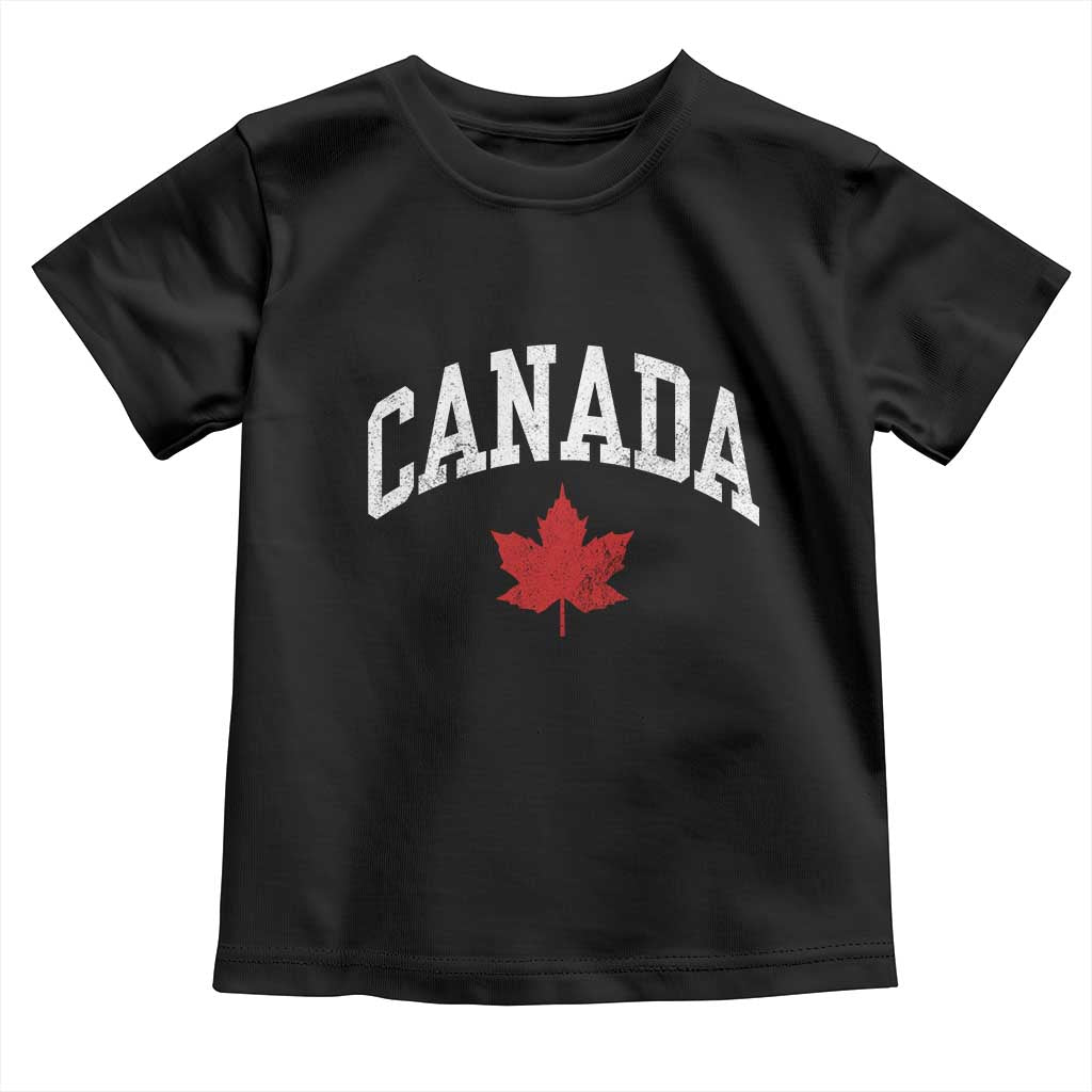 Canada Maple Leaf Toddler T Shirt Canadian Pride