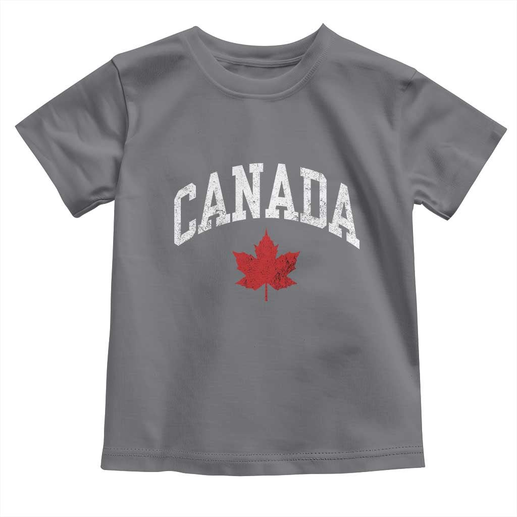 Canada Maple Leaf Toddler T Shirt Canadian Pride
