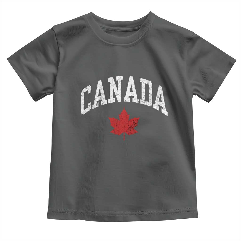 Canada Maple Leaf Toddler T Shirt Canadian Pride