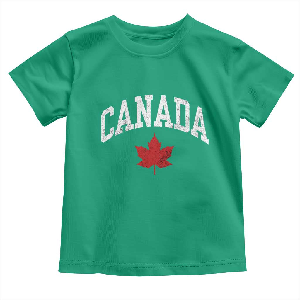 Canada Maple Leaf Toddler T Shirt Canadian Pride