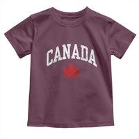 Canada Maple Leaf Toddler T Shirt Canadian Pride