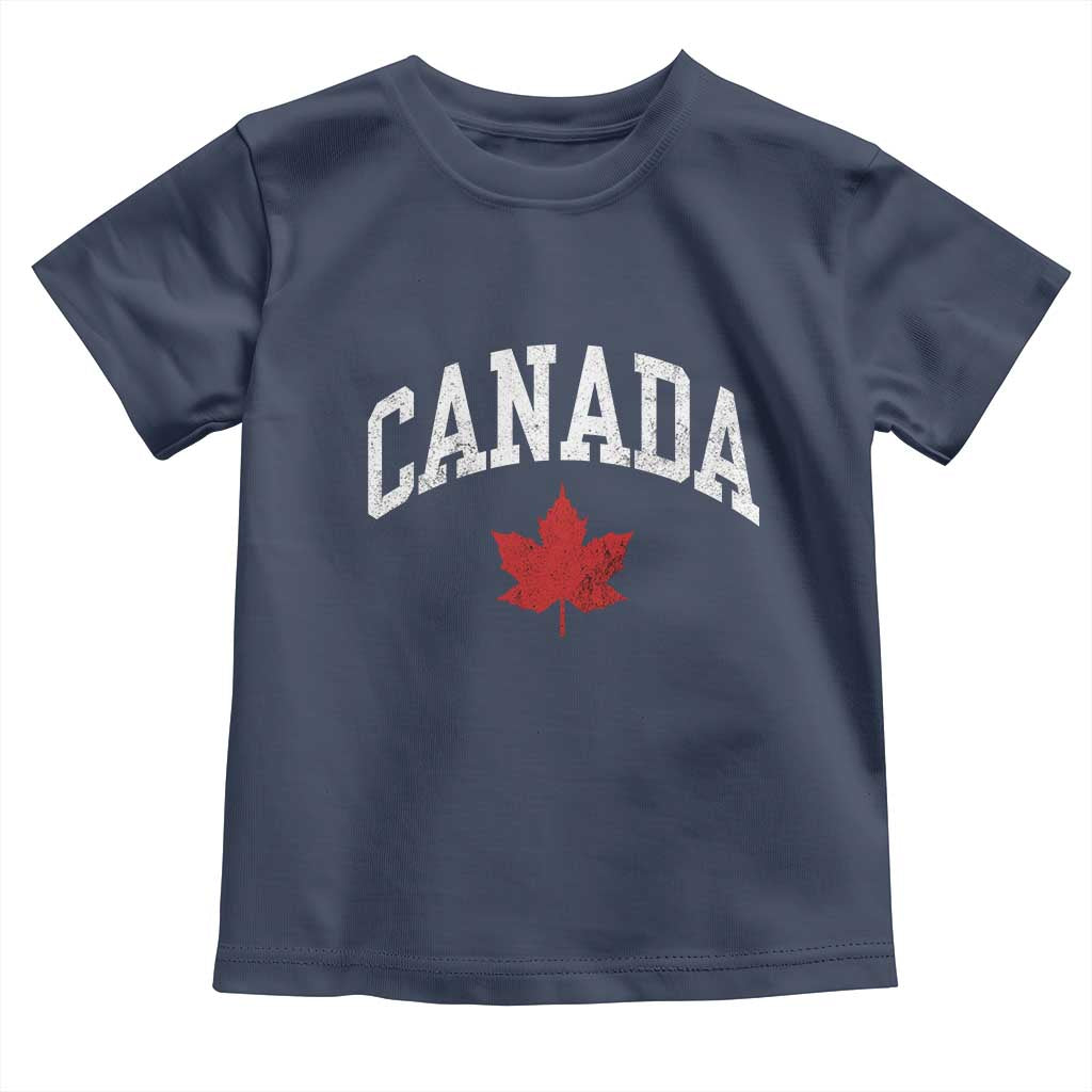 Canada Maple Leaf Toddler T Shirt Canadian Pride