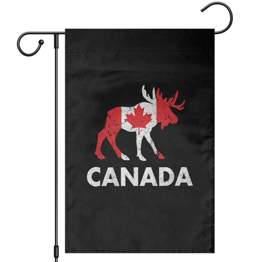 Canada Moose Maple Leaf Garden Flag Canadian Pride