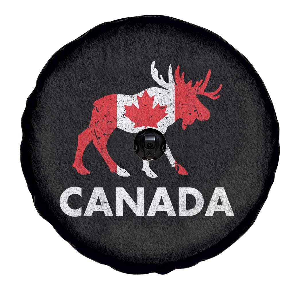 Canada Moose Maple Leaf Spare Tire Cover Canadian Pride