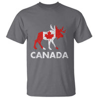 Canada Moose Maple Leaf T Shirt Canadian Pride