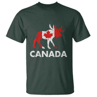 Canada Moose Maple Leaf T Shirt Canadian Pride