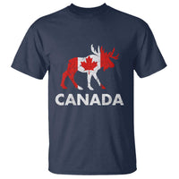 Canada Moose Maple Leaf T Shirt Canadian Pride