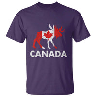 Canada Moose Maple Leaf T Shirt Canadian Pride