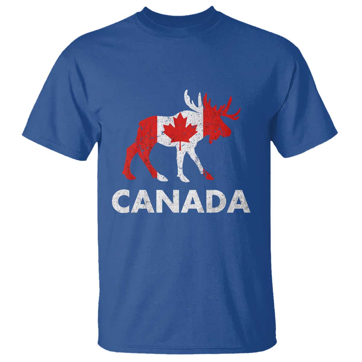 Canada Moose Maple Leaf T Shirt Canadian Pride