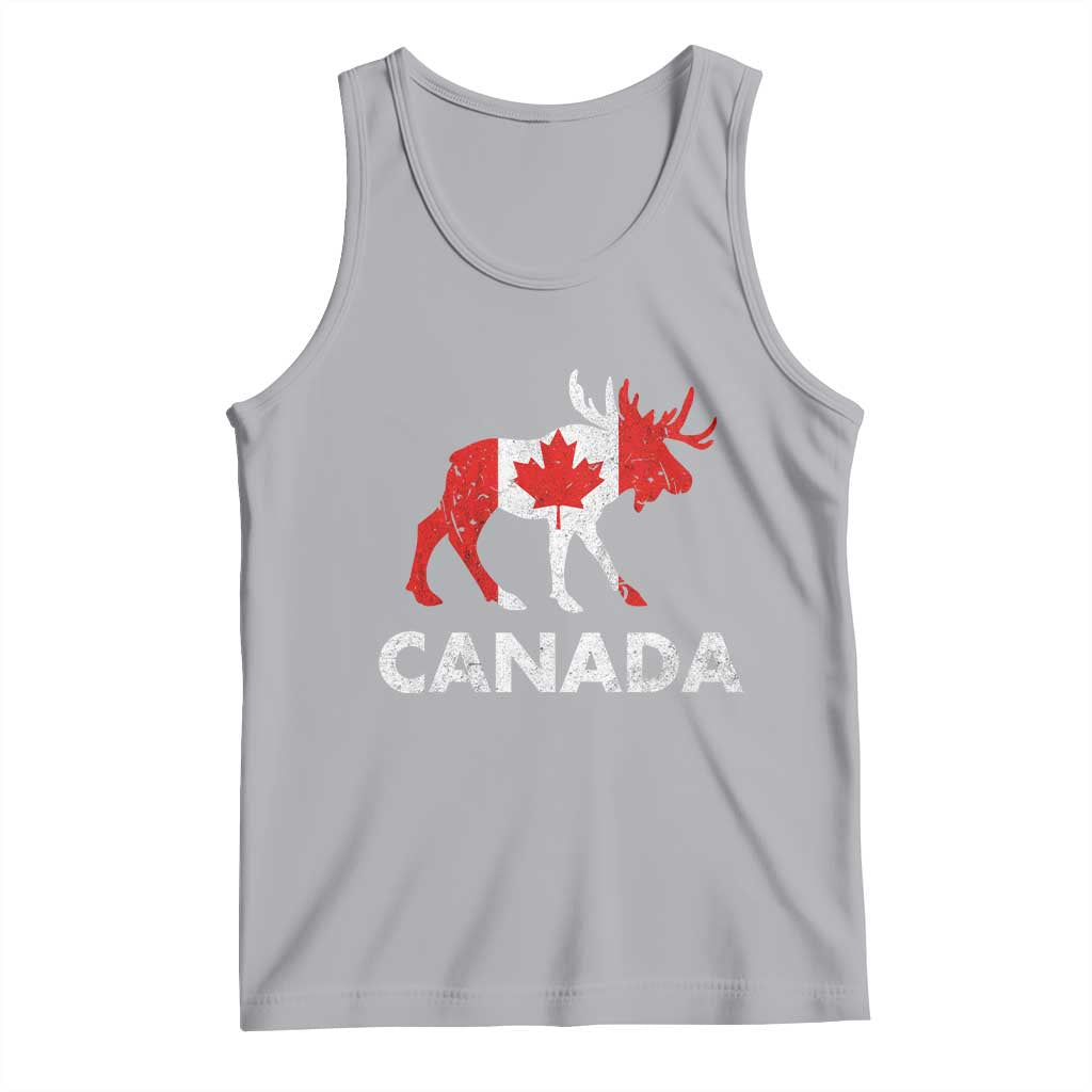 Canada Moose Maple Leaf Tank Top Canadian Pride