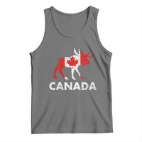Canada Moose Maple Leaf Tank Top Canadian Pride