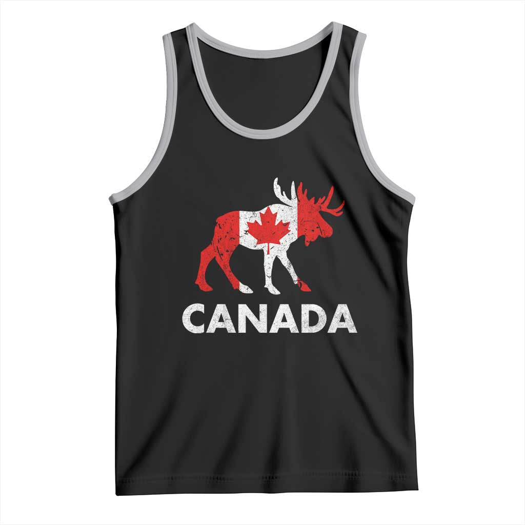 Canada Moose Maple Leaf Tank Top Canadian Pride