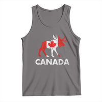 Canada Moose Maple Leaf Tank Top Canadian Pride