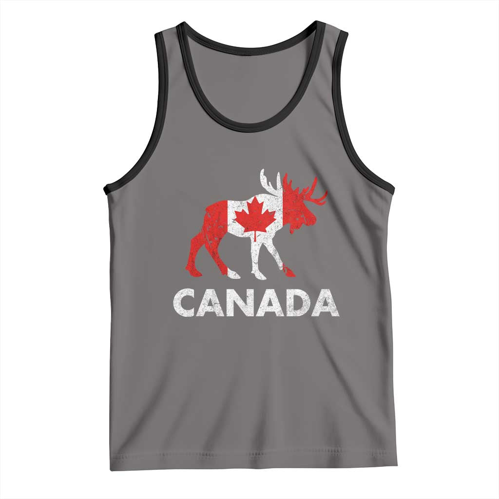 Canada Moose Maple Leaf Tank Top Canadian Pride