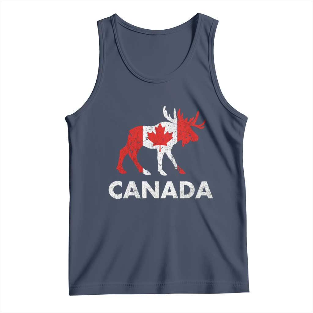 Canada Moose Maple Leaf Tank Top Canadian Pride