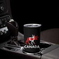 Canada Moose Maple Leaf Tumbler Cup Canadian Pride