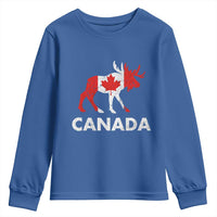 Canada Moose Maple Leaf Youth Sweatshirt Canadian Pride