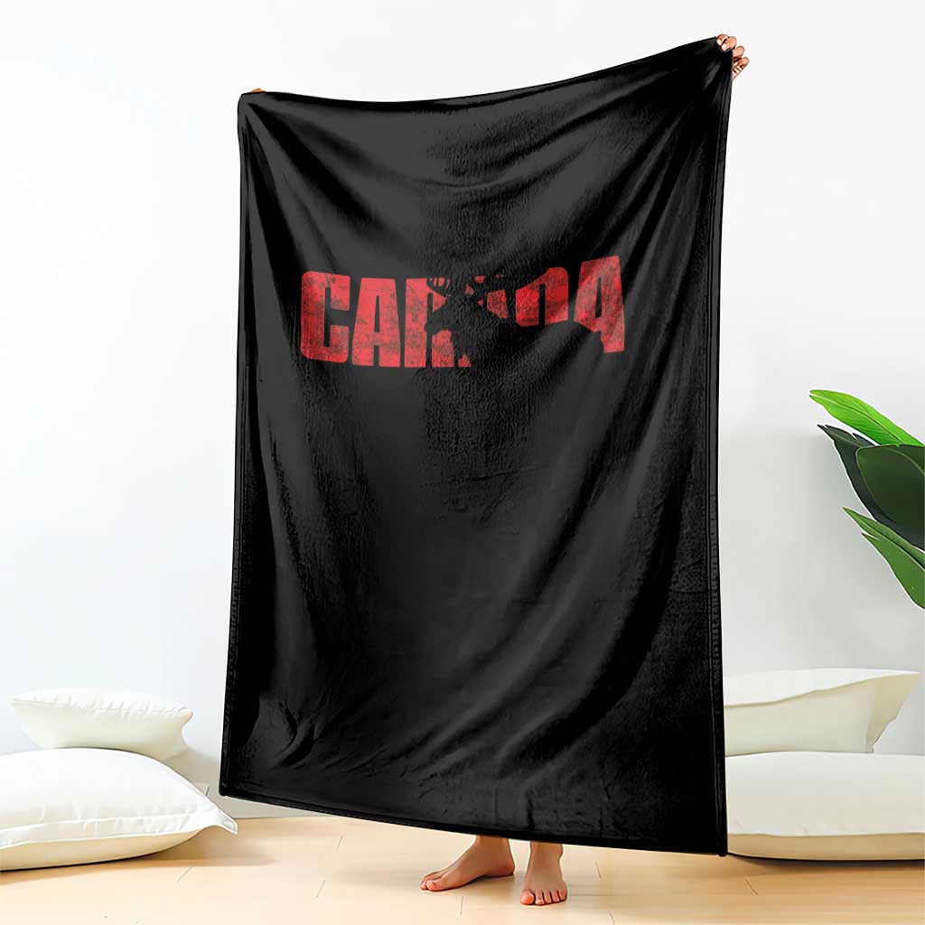 Canada Moose Throw Blanket Canadian Pride