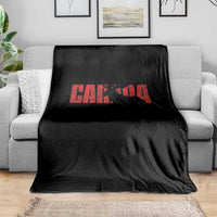 Canada Moose Throw Blanket Canadian Pride