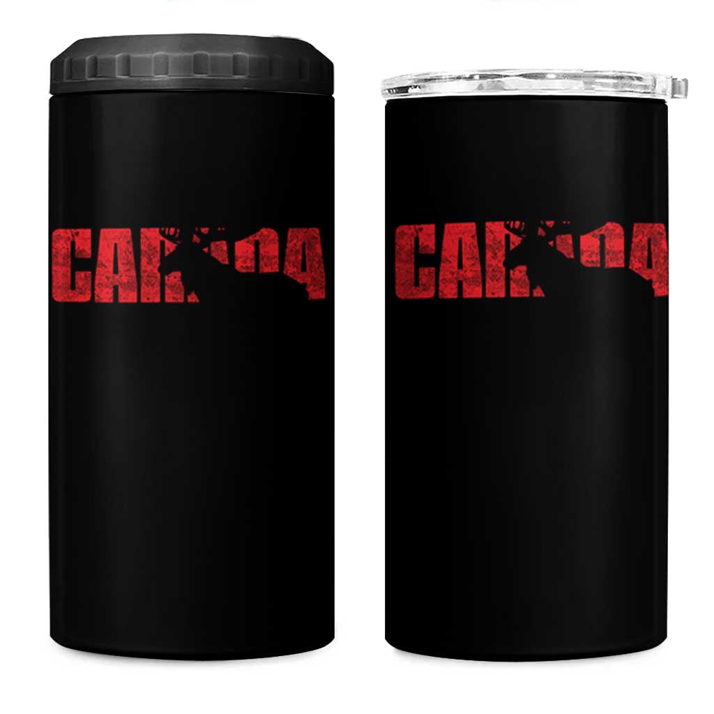 Canada Moose 4 in 1 Can Cooler Tumbler Canadian Pride