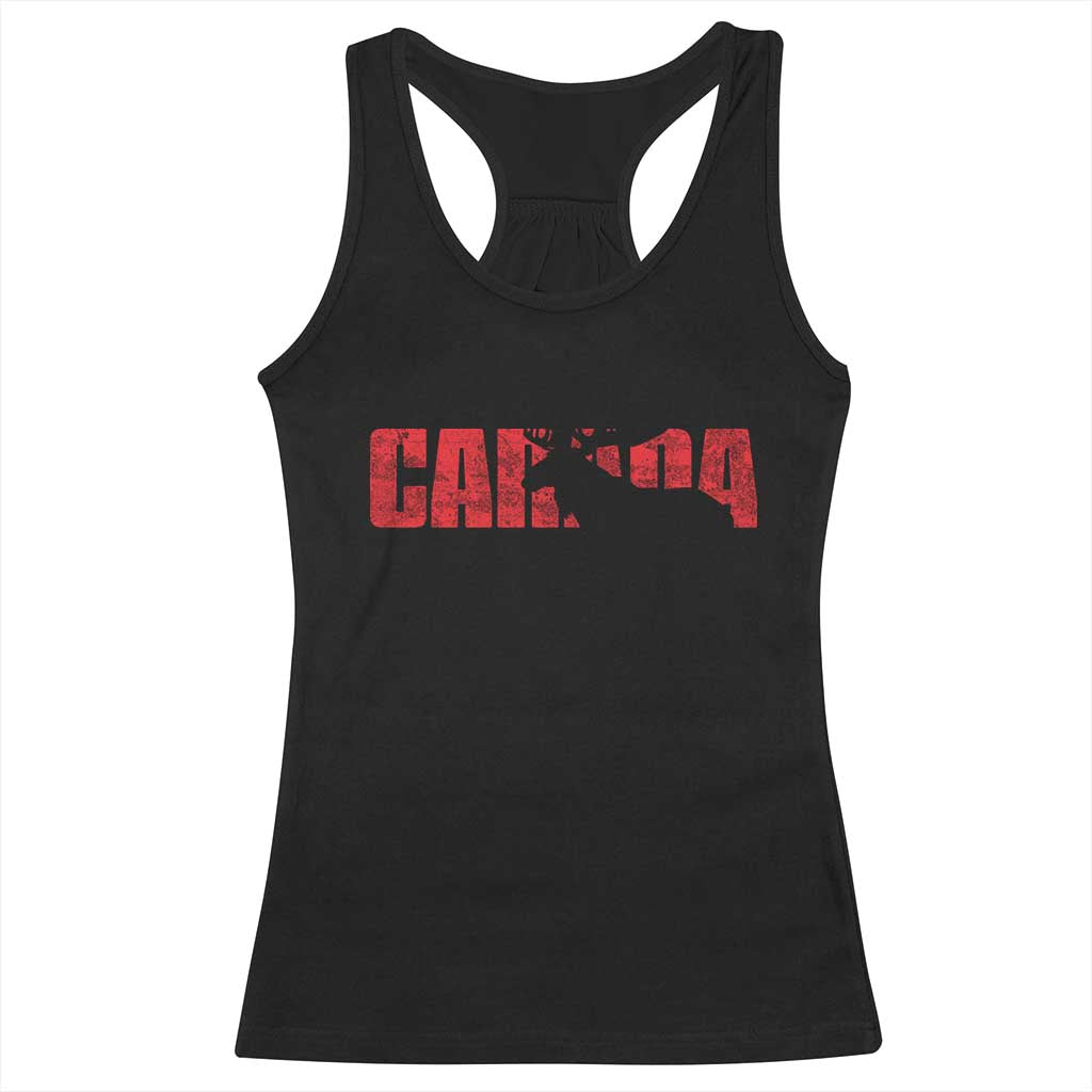 Canada Moose Racerback Tank Top Canadian Pride