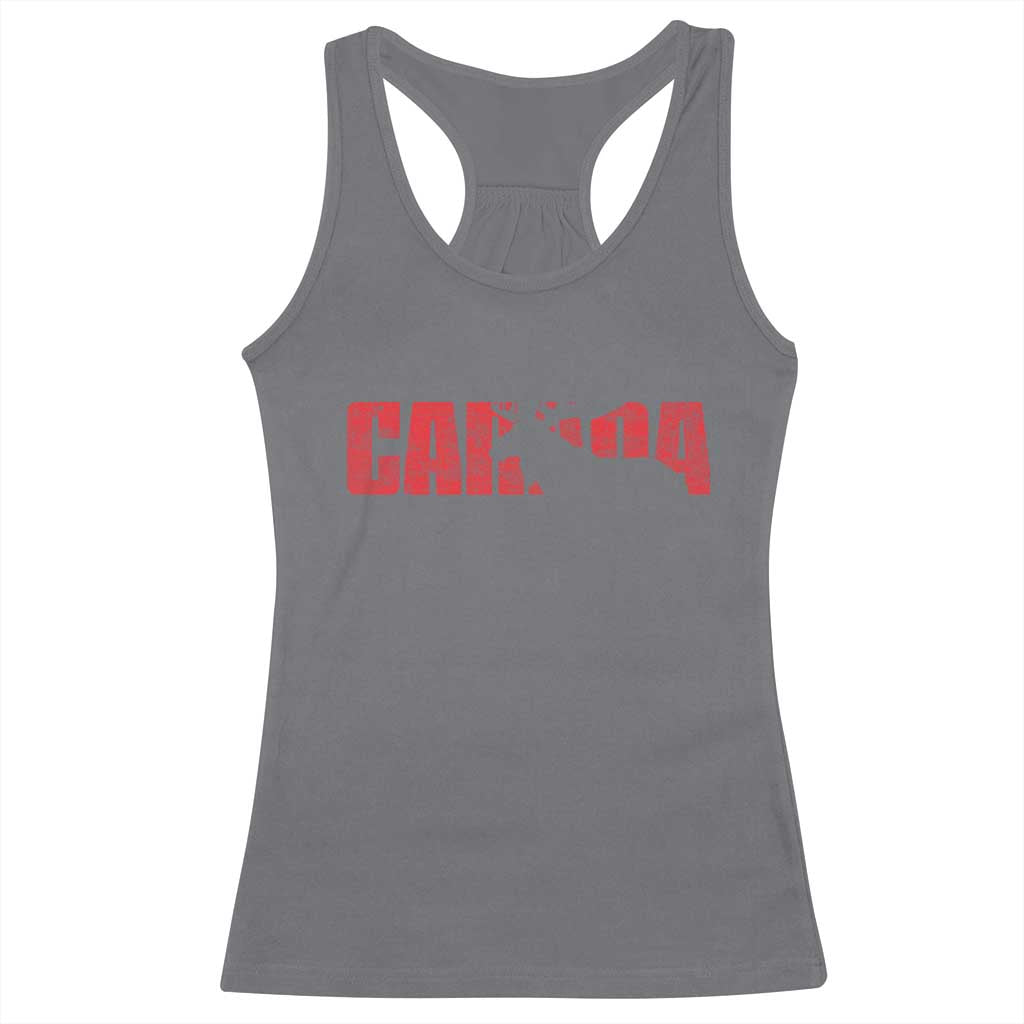 Canada Moose Racerback Tank Top Canadian Pride