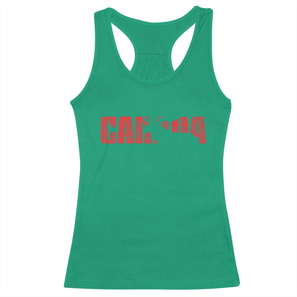 Canada Moose Racerback Tank Top Canadian Pride