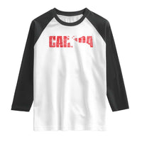 Canada Moose Raglan Shirt Canadian Pride