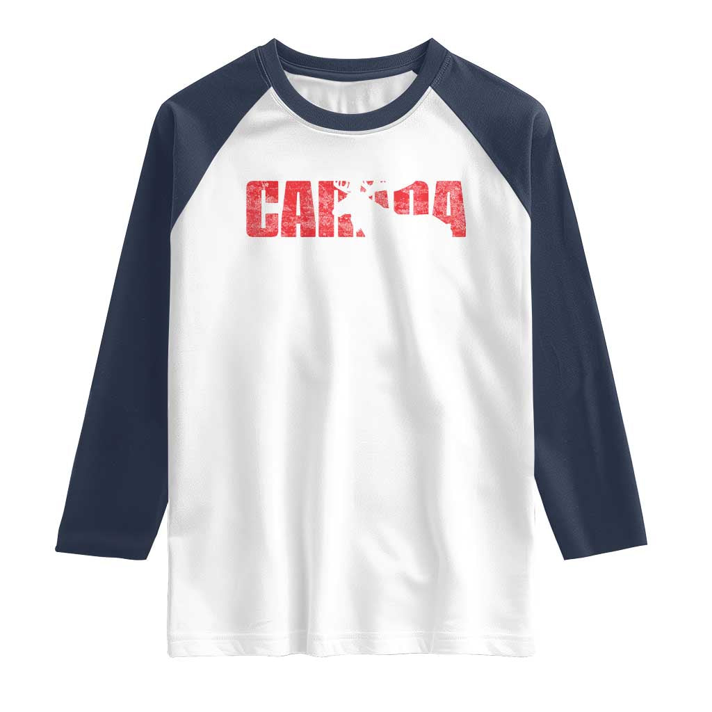 Canada Moose Raglan Shirt Canadian Pride