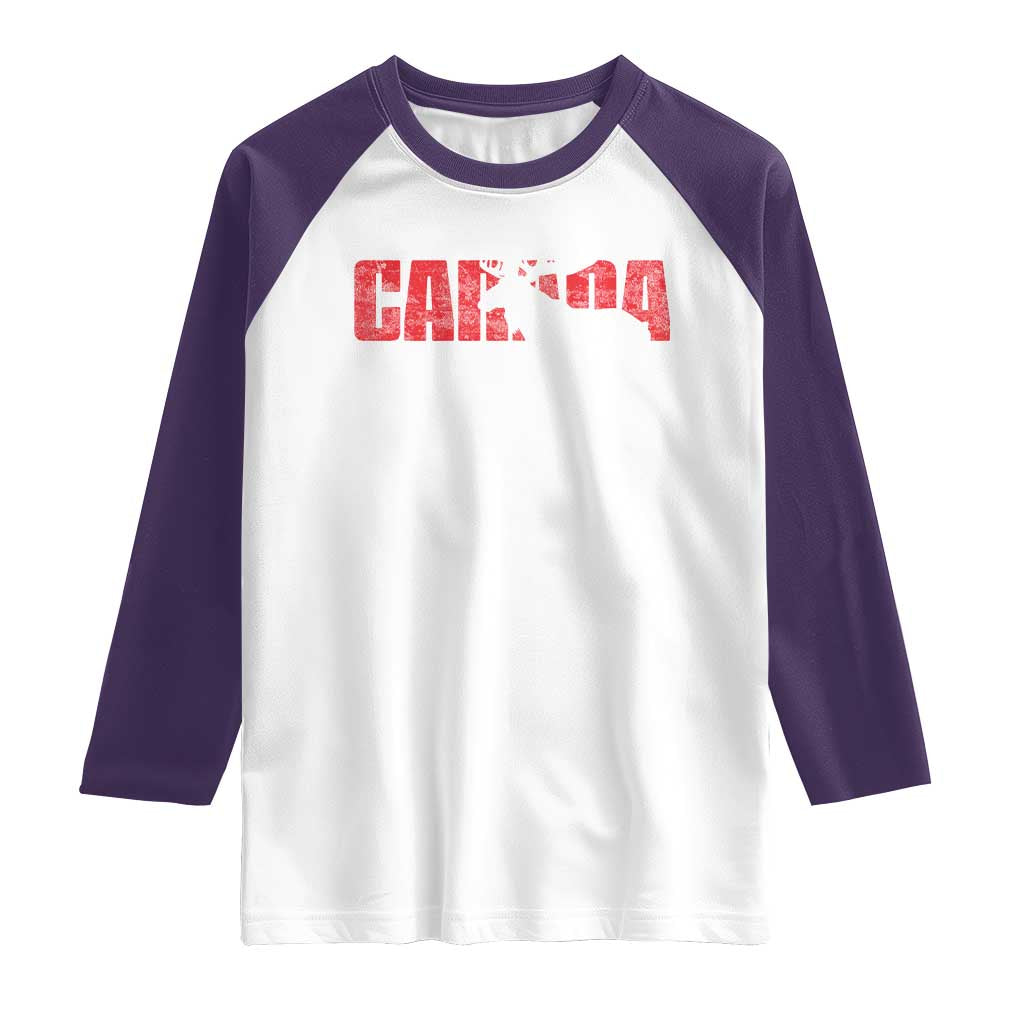 Canada Moose Raglan Shirt Canadian Pride