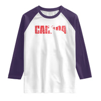 Canada Moose Raglan Shirt Canadian Pride