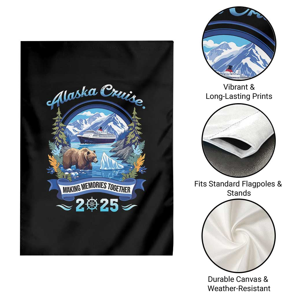 Alaska Cruising Garden Flag Alaskan Cruisin Together Matching Family Cruise - Wonder Print Shop